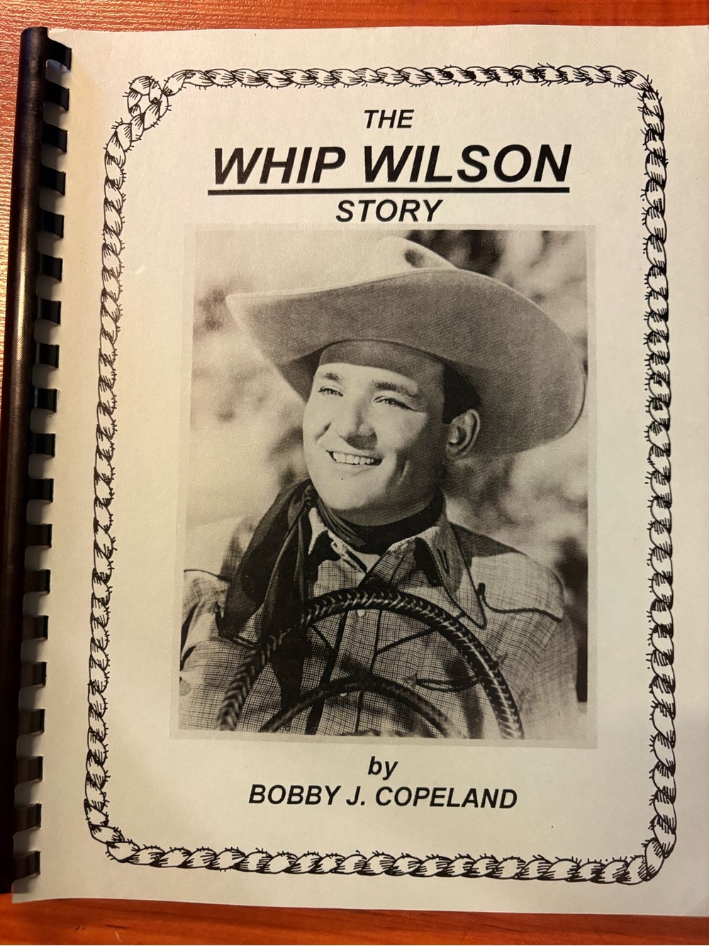 Whip Wilson Story Paperback - Black & White
